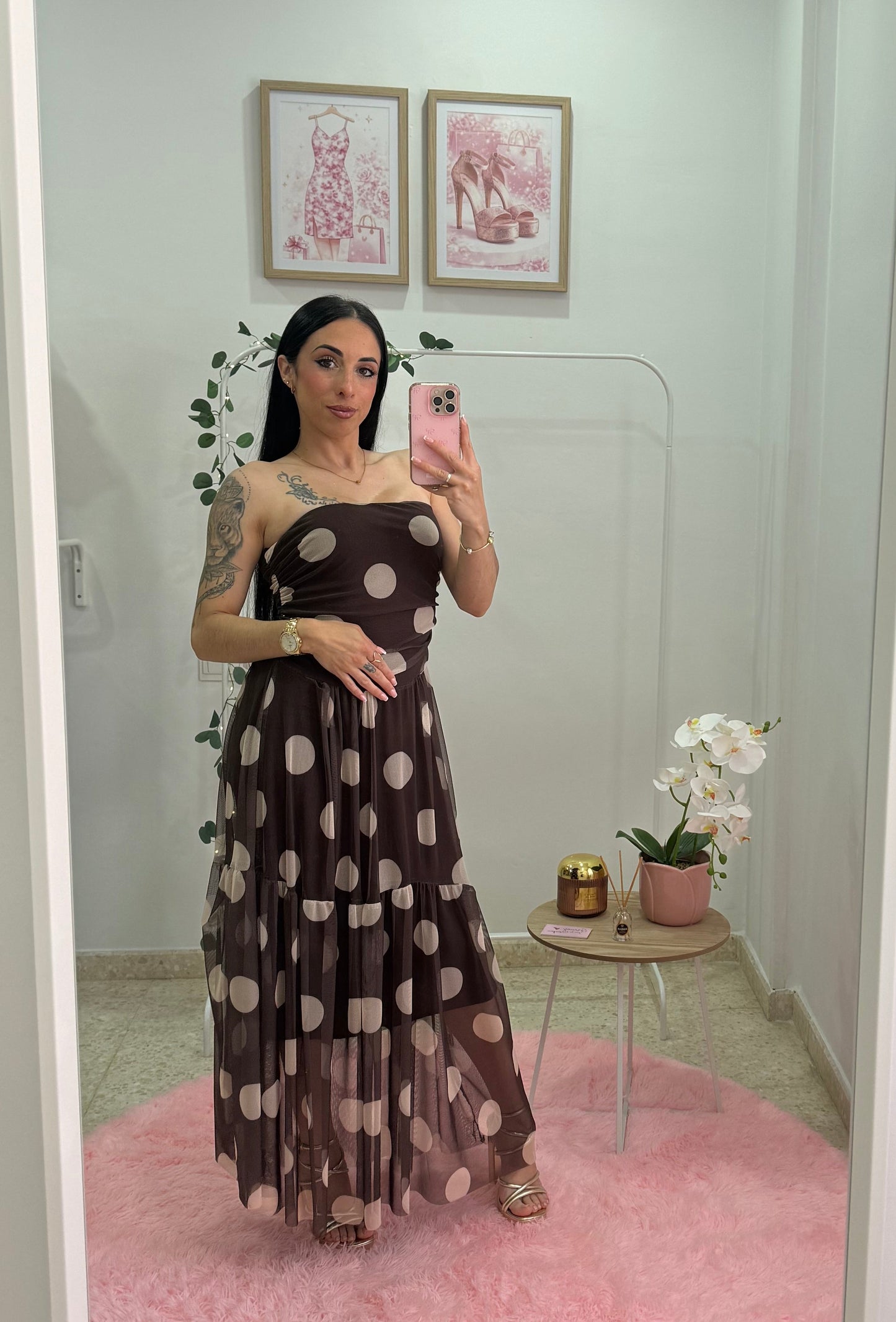 VESTIDO ZARA LUNARES