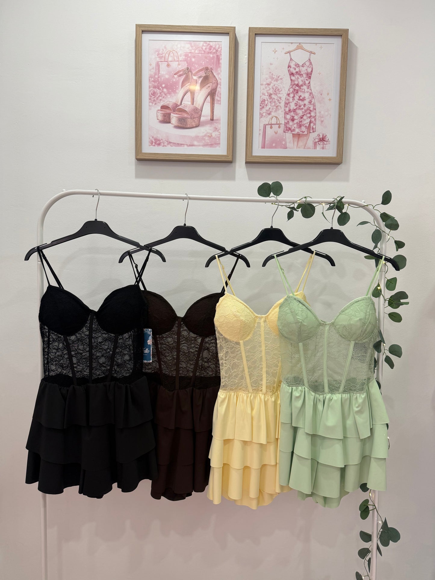VESTIDO PANTALÓN VOLANTES