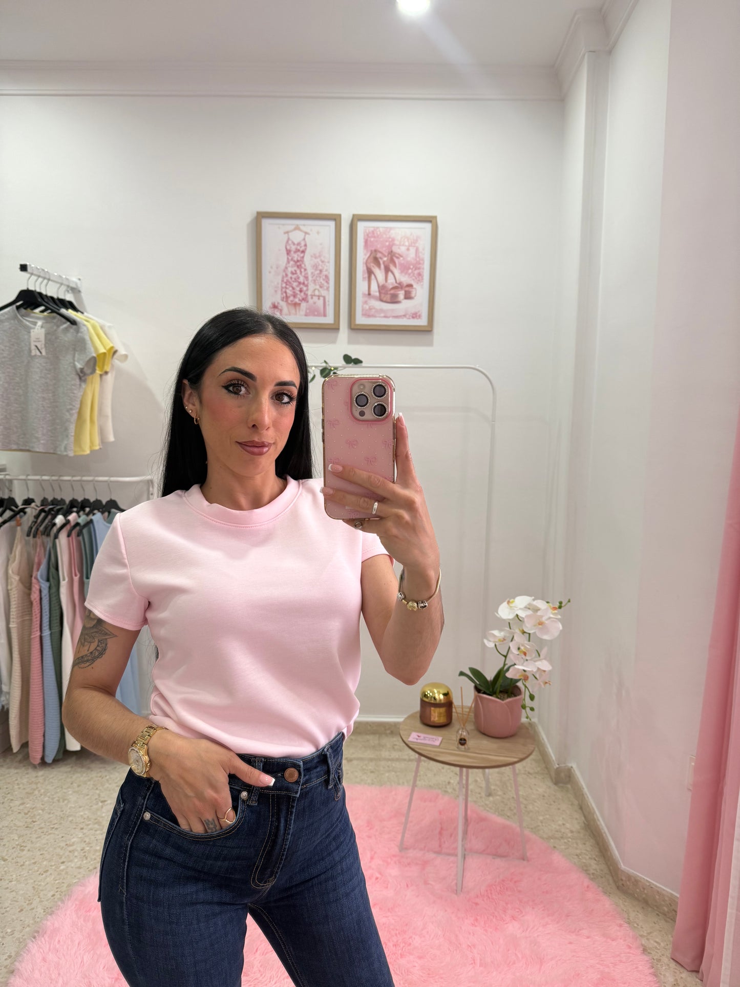 CAMISETA BÁSICA ZARA