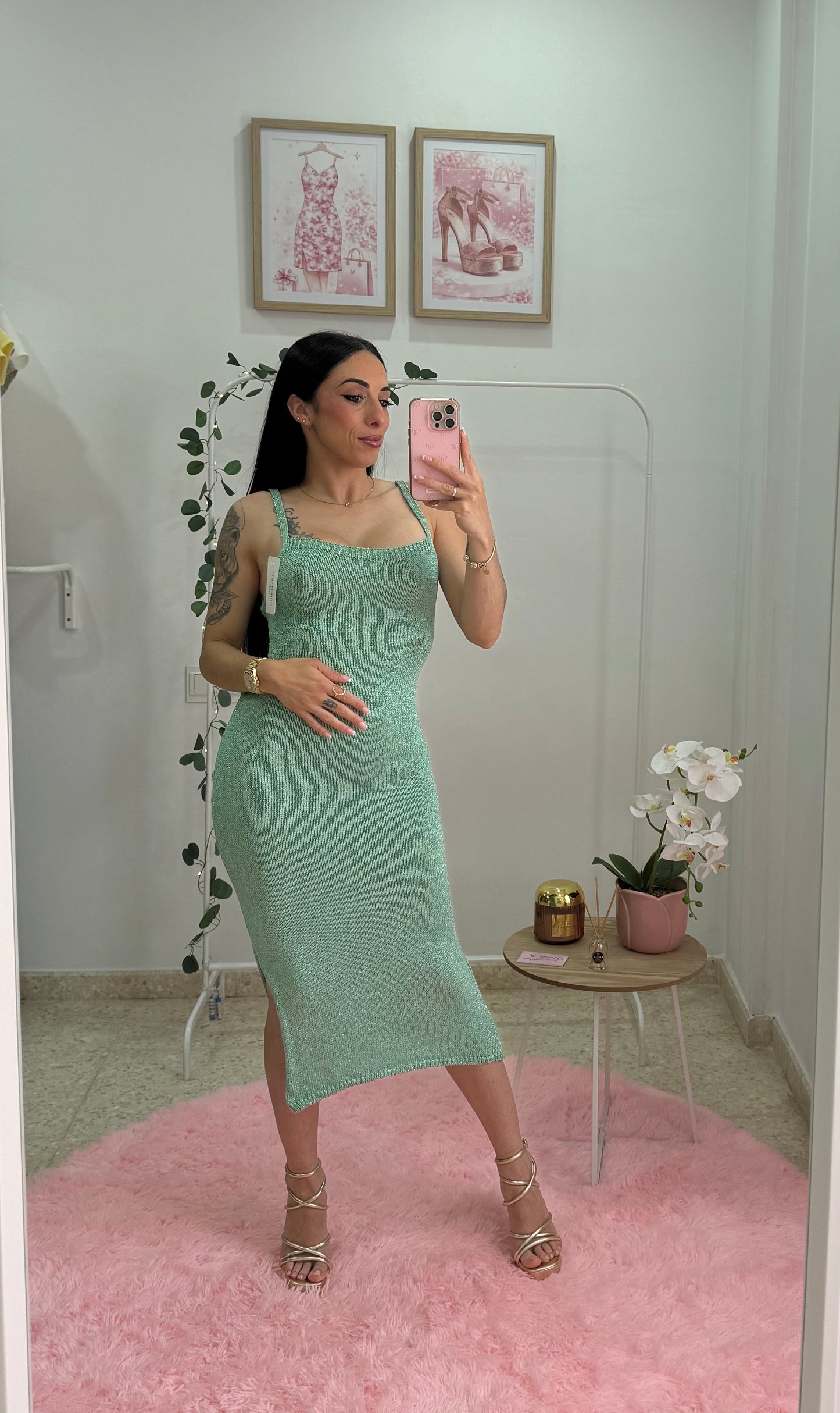 VESTIDO HILO BRILLO